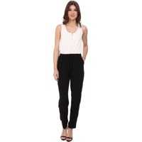 Salopete Pebble Crepe Color Block Jumpsuits Femei