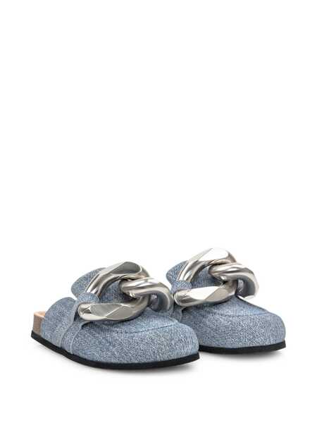 Mocasini JW Anderson JW Anderson Loafer With Chain BLUE Femei (BM 16785968) 2