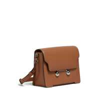 Genti de umar Marni Dama - Genti de umar Marni Marni Trunkaroo Medium Shoulder Bag BROWN Femei (BM 16787204) - B-mall.ro