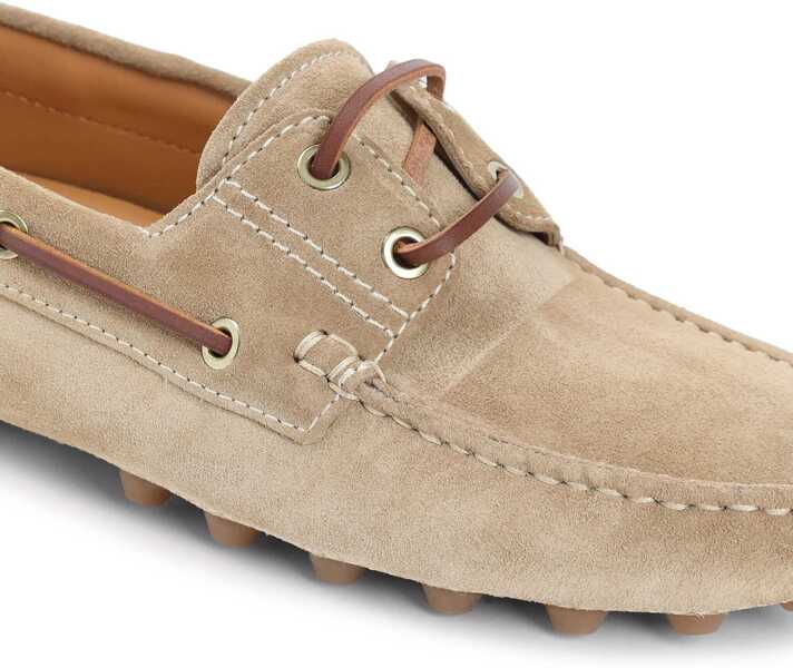 Mocasini TODS Leather Loafer BEIGE Femei (BM 16788129) 4