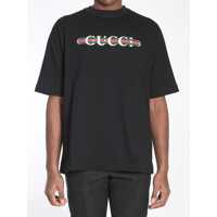 Tricouri Gucci Web Logo T-Shirt Barbati