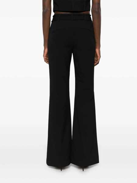 Pantaloni casual ROTATE Birger Christensen Rotate Birger Christensen High Waisted Pant Black Femei (BM 16788743) 4