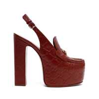 Pantofi cu toc Gucci Leather Slingback Pumps Femei