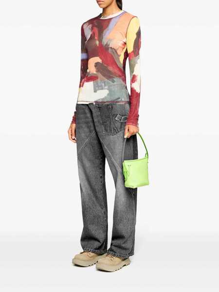 Pantaloni casual JW Anderson JW Anderson Twisted Workwear Jeans GREY Femei (BM 16789664) 2