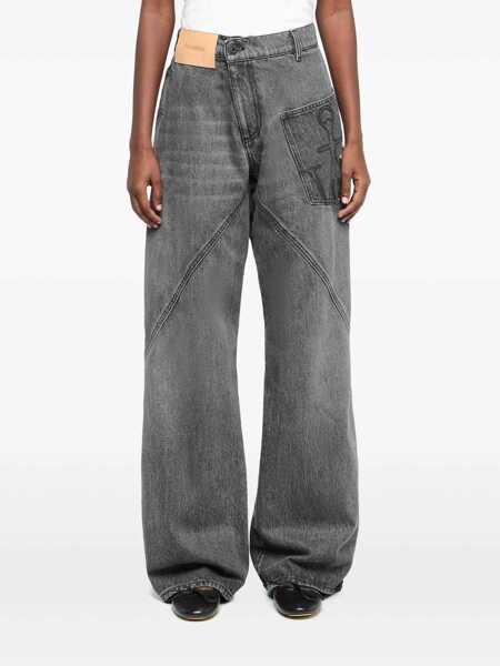 Pantaloni casual JW Anderson JW Anderson Twisted Workwear Jeans GREY Femei (BM 16789664) 3