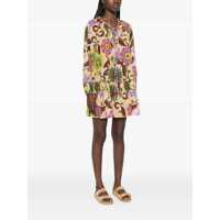 Rochii ANJUNA Dama - Rochii ANJUNA Marlene Multicolor Dress With All-Over Floral Motif In Cotton And Silk Blend Woman MULTICOLOR Femei (BM 16790213) - B-mall.ro