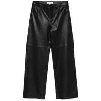 Pantaloni casual Michael Kors Leather Pants Femei