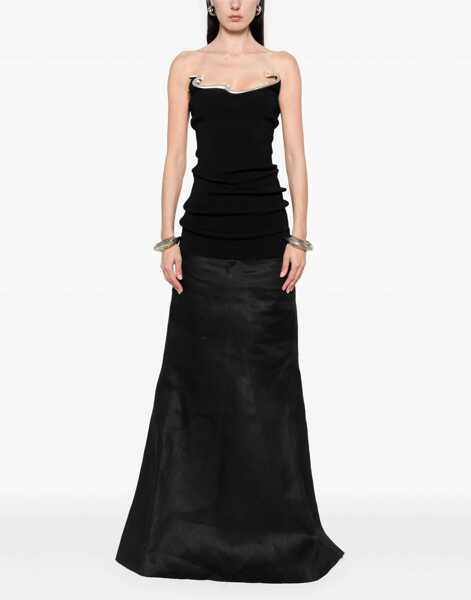 Fuste casual Rick Owens Long Skirt BLACK Femei (BM 16791288) 2