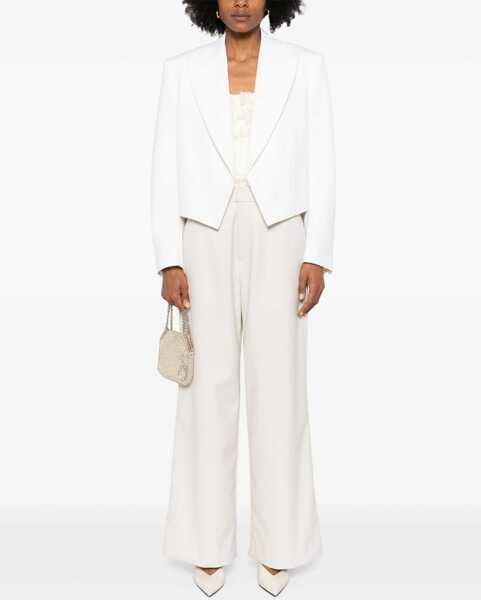 Sacouri Stella McCartney Cropped Blazer WHITE Femei (BM 16791312) 2