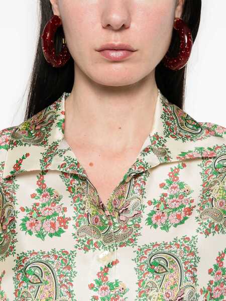 Bluze ETRO Silk Shirt MULTICOLOUR Femei (BM 16791318) 5
