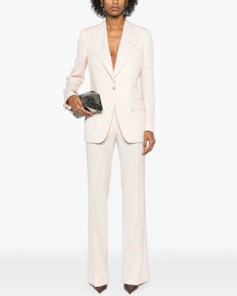 Sacouri office Tom Ford Single Breasted Wool Jacket PINK Femei (BM 16791354) 2