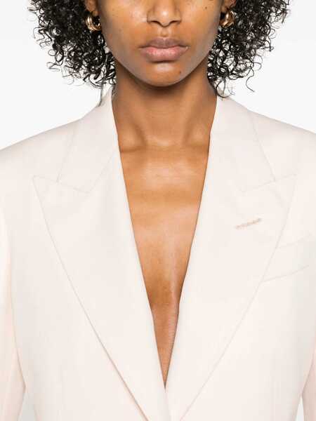 Sacouri office Tom Ford Single Breasted Wool Jacket PINK Femei (BM 16791354) 5