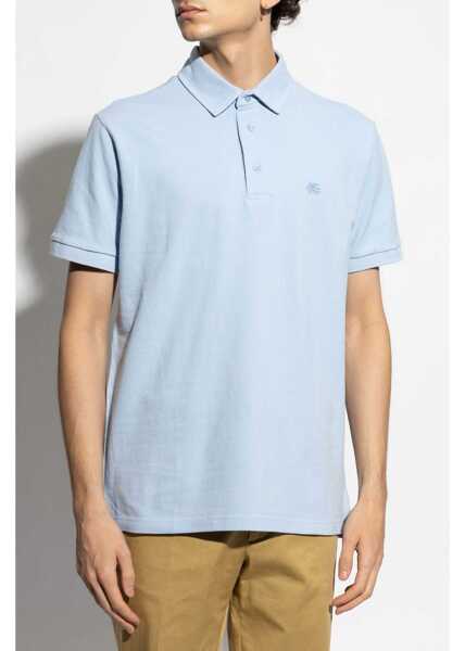 Tricouri Polo ETRO Cotton Polo AZURE Barbati (BM 16791381) 3