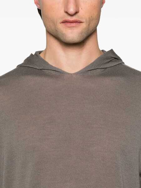 Bluze de trening Rick Owens Wool Sweatshirt GREY Barbati (BM 16791390) 5