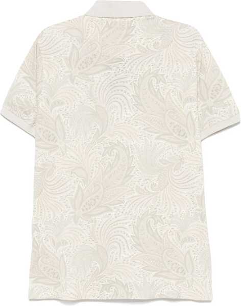 Tricouri Polo ETRO Polo Shirt With Print IVORY Barbati (BM 16791399) 2