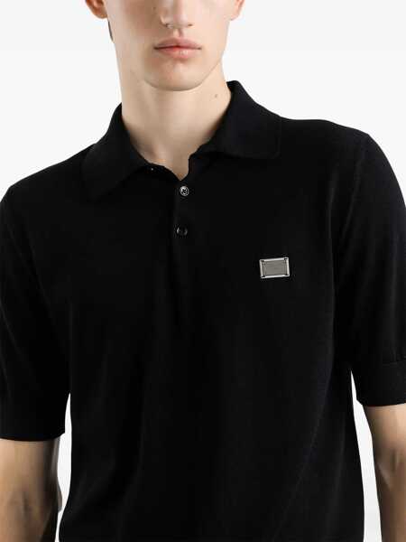 Tricouri Polo Dolce & Gabbana Polo With Logo BLACK Barbati (BM 16791423) 5