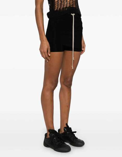 Pantaloni scurti Rick Owens Shorts With Elastic BLACK Femei (BM 16791450) 3