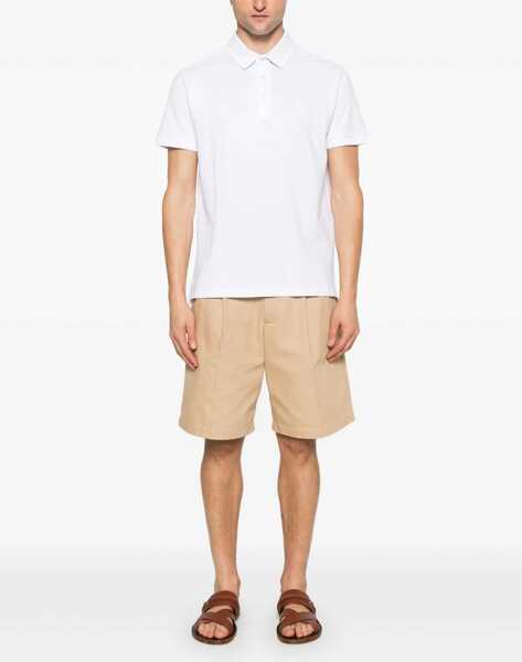 Tricouri Polo ETRO Cotton Polo WHITE Barbati (BM 16791471) 2