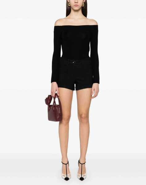 Pulovere casual Tom Ford Off The Shoulder Knit Top BLACK Femei (BM 16791498) 2