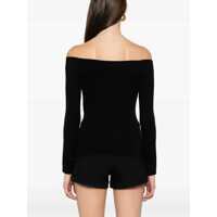 Pulovere Tom Ford Dama - Pulovere casual Tom Ford Off The Shoulder Knit Top BLACK Femei (BM 16791498) - B-mall.ro