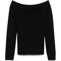 Pulovere casual "Off The Shoulder" Knit Top Femei