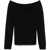Tom Ford "Off The Shoulder" Knit Top BLACK