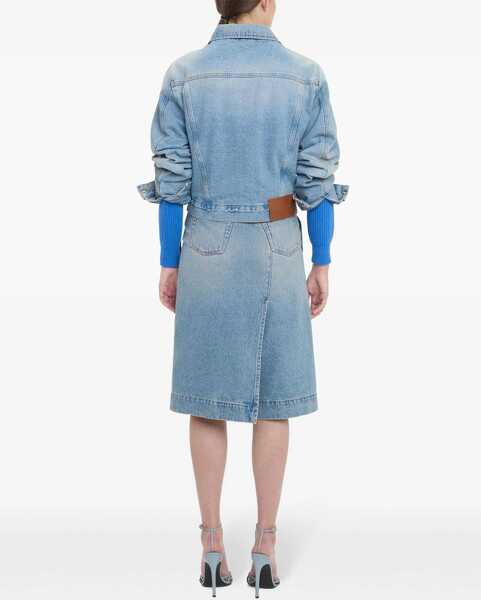 Jachete Victoria Beckham Padded Denim Jacket DENIM Femei (BM 16791507) 4