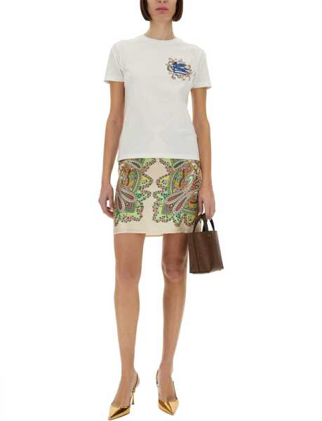 Fuste casual ETRO Silk Mini Skirt MULTICOLOUR Femei (BM 16791549) 2