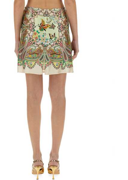 Fuste casual ETRO Silk Mini Skirt MULTICOLOUR Femei (BM 16791549) 3