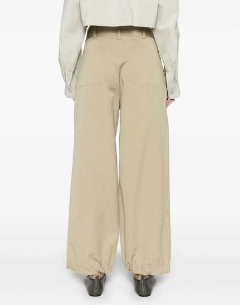 Pantaloni casual ALYSI Belted Pants BEIGE Femei (BM 16791612) 4