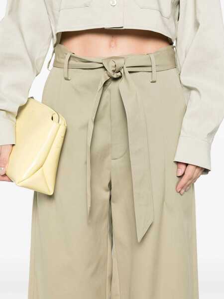 Pantaloni casual ALYSI Belted Pants BEIGE Femei (BM 16791612) 5