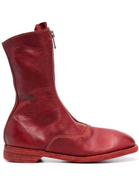 Bocanci GUIDI Guidi Front Zip Boots Shoes RED Femei (BM 16792169) 1