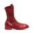 GUIDI Guidi Front Zip Boots Shoes RED