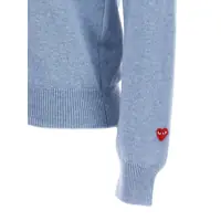 Imbracaminte Comme des Garçons Dama - Cardigane Comme des Garons Comme Des Garons Play Small Heart Cardigan BLUE Femei (BM 16792418) - B-mall.ro