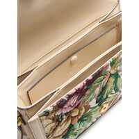 Genti Valentino Garavani Dama - Genti tip postas Valentino Garavani Multicolored Floral Shoulder Bag In Butter White Leather MULTICOLOR/BUTTER WHITE Femei (BM 16792935) - B-mall.ro