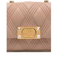 Genti Valentino Garavani Dama - Genti tip postas Valentino Garavani Small Shoulder Bag In Cinnamon Pink With Diamond Pattern BUTTER WHITE Femei (BM 16792944) - B-mall.ro