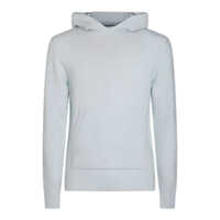 Pulovere Cruciani Blue Wool Knitwear Barbati