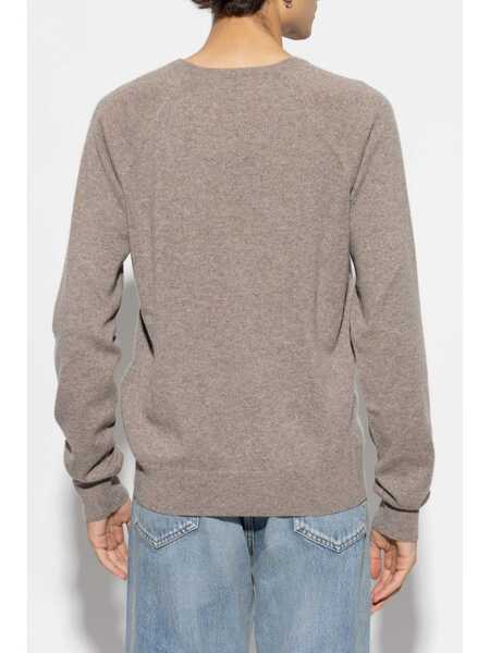 Pulovere Saint Laurent Saint Laurent Cashmere Crewneck Jumper GREY Barbati (BM 16793777) 4