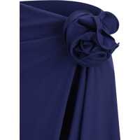 Fuste Magda Butrym Dama - Fuste Magda Butrym Three-dimensional rose Miniskirt NAVY Femei (BM 16795371) - B-mall.ro