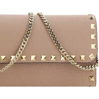 Portofele Valentino Garavani Dama - Portofele Valentino Garavani Rockstud Shoulder Bag POUDRE Femei (BM 16795416) - B-mall.ro
