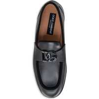 Mocasini pentru Barbati - Mocasini Dolce & Gabbana Leather Loafers NERO Barbati (BM 16795500) - B-mall.ro