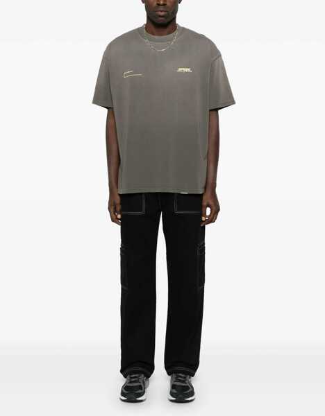 Tricouri REPRESENT Logoed T-Shirt WASHED OLIVE Barbati (BM 16795656) 2