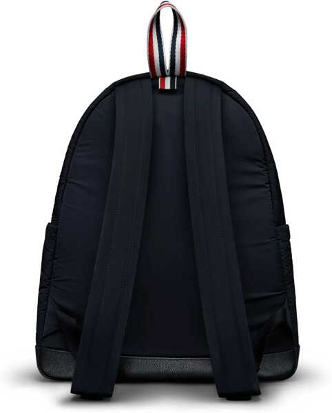 Rucsacuri Thom Browne Logoed Backpack BLACK Barbati (BM 16795752) 2
