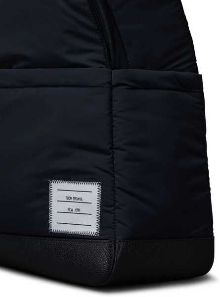 Rucsacuri Thom Browne Logoed Backpack BLACK Barbati (BM 16795752) 3