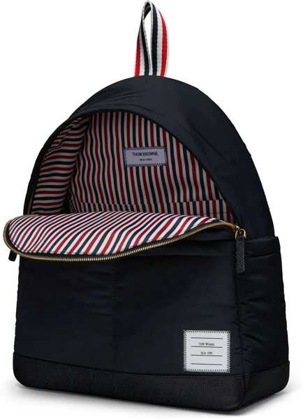 Rucsacuri Thom Browne Logoed Backpack BLACK Barbati (BM 16795752) 4