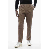 Pantaloni casual Cc Collection 4-Pocketed Stretch Cotton Pants Barbati