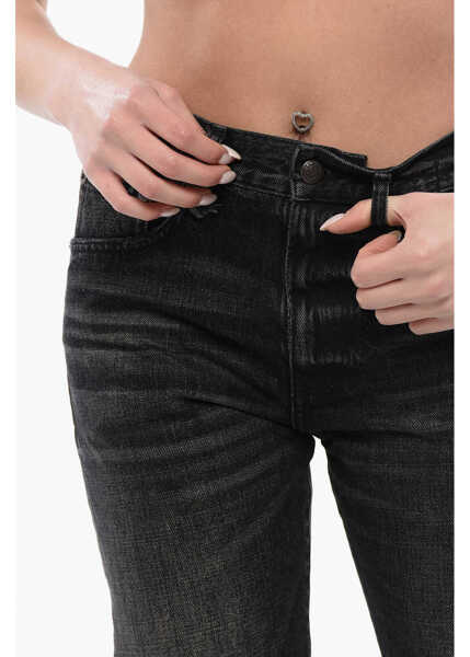 Blugi drepti R13 Dark Washed Romeo Jeans 20Cm Black Femei (BM 16796100) 3