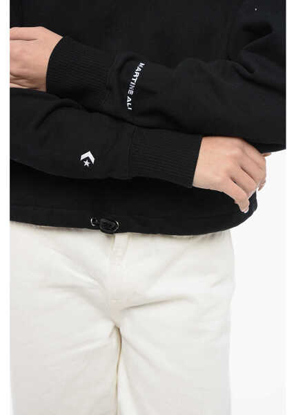 Bluze de trening Converse Cropped Martine Ali Hoodie Black Femei (BM 16796115) 3