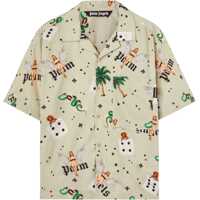 Camasi casual Pin Up Bowling Shirt Barbati