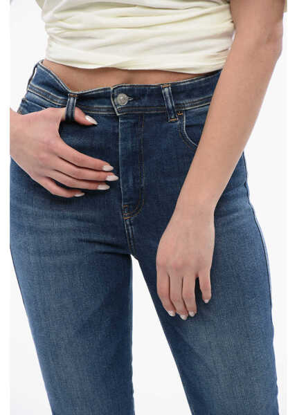 Blugi skinny Diesel High Waisted Stretch Denim Slandy Jeans 11Cm L.32 Blue Femei (BM 16796523) 3